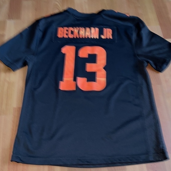 Nike Odell Beckham Jr. Brown Cleveland Browns Alternate Game Jersey youth XL - Picture 6 of 8